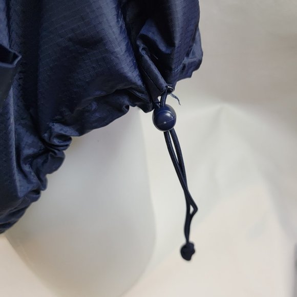 Reebok Jacket Mens XL Blue Windbreaker Pocket Athletic Sporty Lightweight y2k - Picture 9 of 11